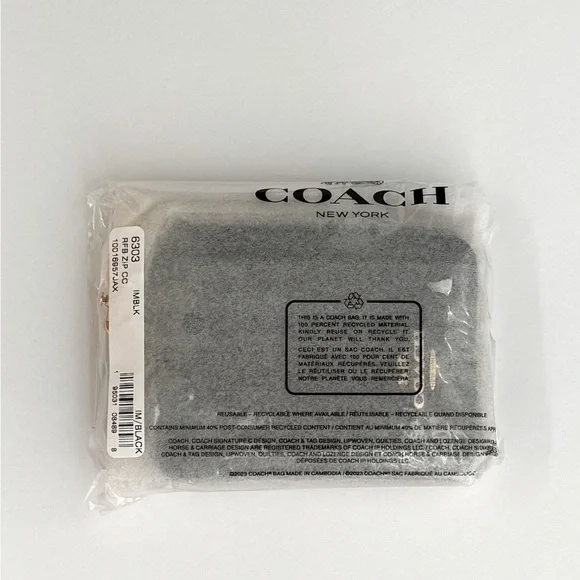 Coach Zip Card Case